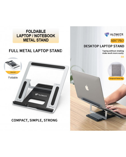 Ultimate Foldable Laptop Notebook Macbook Metal Stand MBS7 PRO