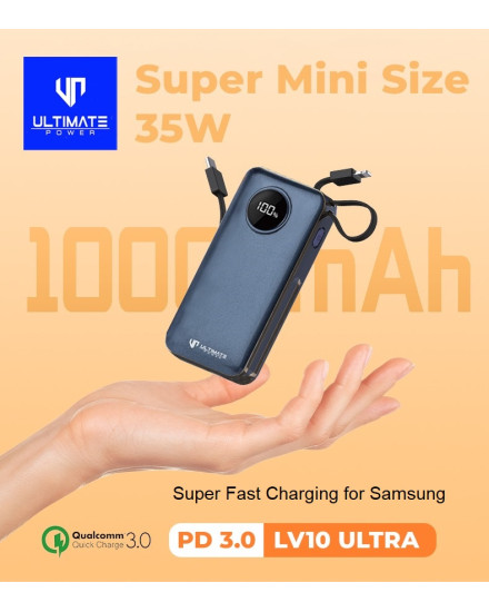 Ultimate Super Fast Charging Powerbank 35W 10000mAh LV10 Ultra