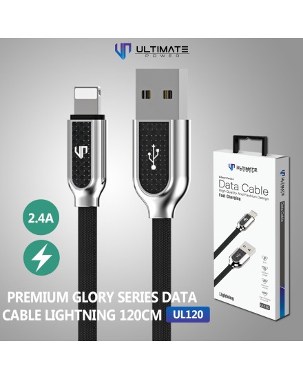 Ultimate Power Premium Glory Series Kabel Data Cable Lightning 120CM UL120