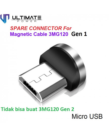 Ultimate Power Konektor Charger Micro USB untuk Magnetic Cable 3MG120