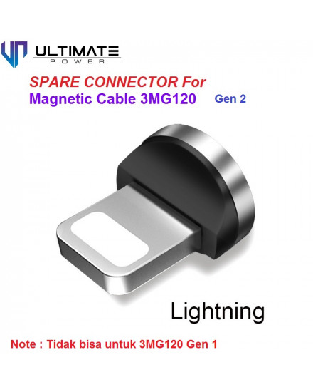 Ultimate Konektor Charger Lightning untuk Magnetic Cable 3MG120 Gen 2