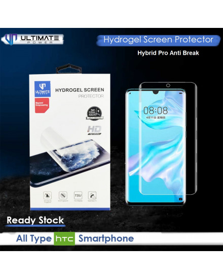 Ultimate Power Hybrid Pro Hydrogel Screen Protector Anti Gores HTC All Type