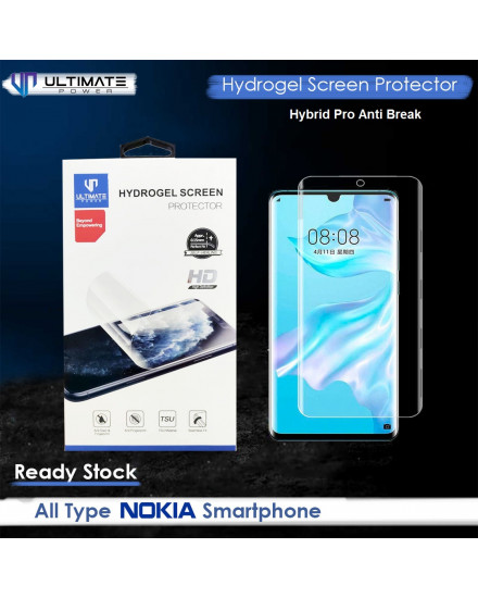Ultimate Power Hybrid Pro Hydrogel Screen Protector Anti Gores NOKIA All Type