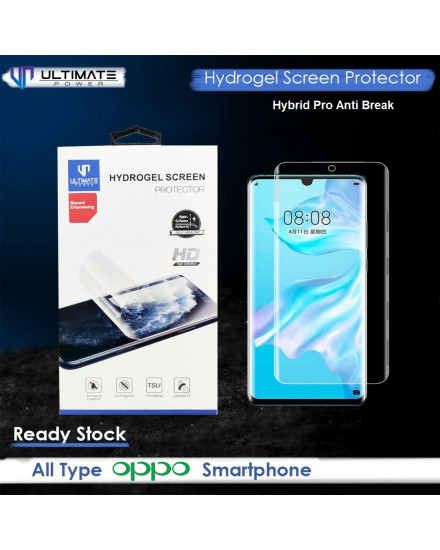 Ultimate Power Hybrid Pro Hydrogel Screen Protector Anti Gores OPPO All Type