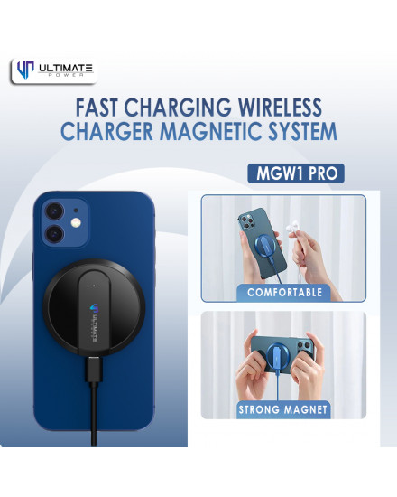 Ultimate Fast Charging Wireless Charger Magnetic for iPhone 12 Series MGW1 Pro