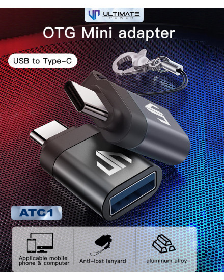 Ultimate Power USB to Type-C OTG Connector Adapter ATC1