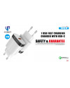 Ultimate TC01Q-VC 1USB Fast Charging Charger 18W QC 3.0 + USB-C Cable
