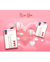 Ultimate Kabel Data Cable PD 20W Type-C to Lightning Love Series