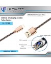 Ultimate Power Data Cable Tube Series U-TL100 Lightning 1M Original