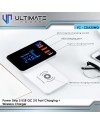 Ultimate Power 5 USB Power Strip Wireless + Fast Charging QC 3.0
