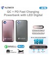 Ultimate Power L10 Pro QC+PD Fast Charging Powerbank 10000mAh with LED Digital