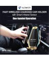 Ultimate Power Smart Infrared Sensor Fast Wireless Charging Car Air Vent Holder