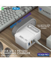 Ultimate Power 3USB QC+PD Fast Charging Charger With LED Logo