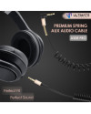 Ultimate Power Premium Spring AUX Audio Cable AS08 Pro