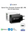Ultimate Power Super Fast Charging Charger QC + PD With LED Display