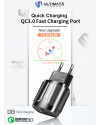 Ultimate Power TC01Q-M 1USB Fast Charging Charger QC 3.0