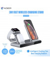 Ultimate Power 3in1 Fast Wireless Charger Stand WCH9 PRO for Phone + Watch + Airpods