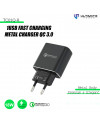 Ultimate Power TC01Q-R 1USB Fast Charging Metal Charger QC 3.0
