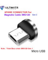 Ultimate Konektor Charger Micro USB untuk Magnetic Cable 3MG120 Gen 2
