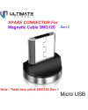 Ultimate Konektor Charger Micro USB untuk Magnetic Cable 3MG120 Gen 2