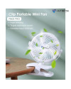 Ultimate Power Clip Portable Mini Fan FN02 PRO Kipas Angin Kecil Klip