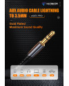 Ultimate Power Hi-Fi Aux Audio Cable Lightning to 3.5MM 1M AS07L PRO