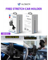 Ultimate Power Free Stretch Car Phone Holder for Dashboard and Windshield MH05